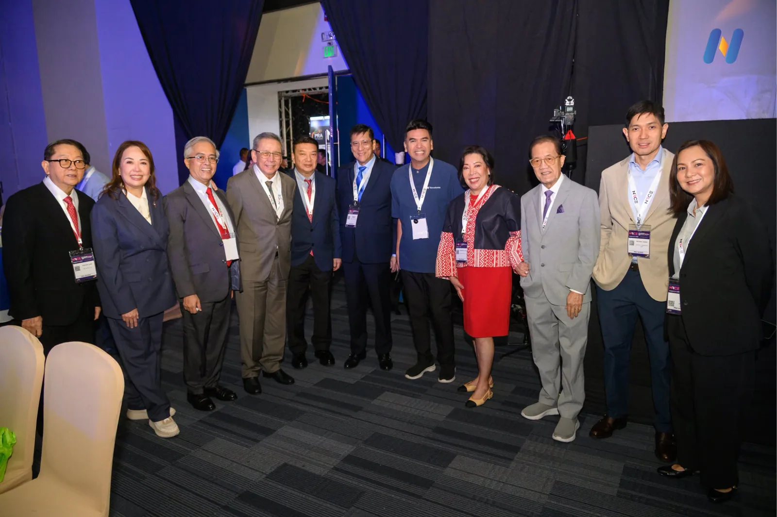 Novaluxia PH delegates at the 32nd National Retail Conference and Expo 2026, in a group photograph taken in the conference hall